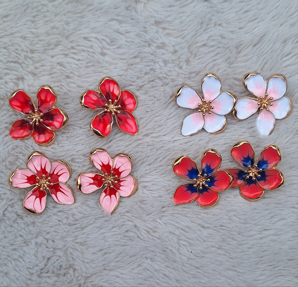Boucles d'oreilles Flora ✨️