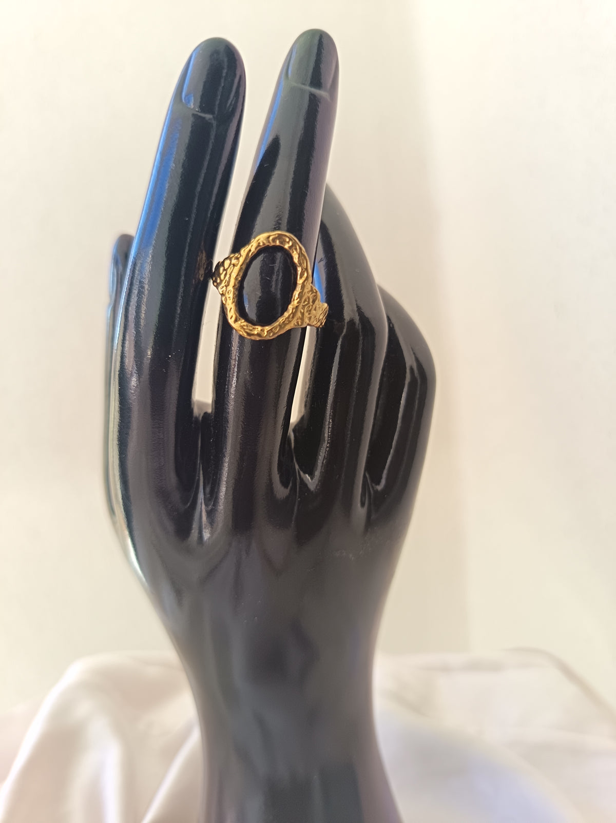 Bague ajustable Organique