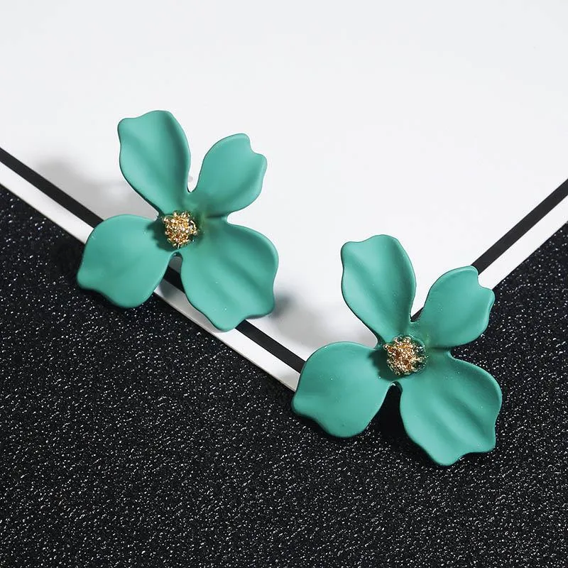 Boucles d'oreilles petite fleur