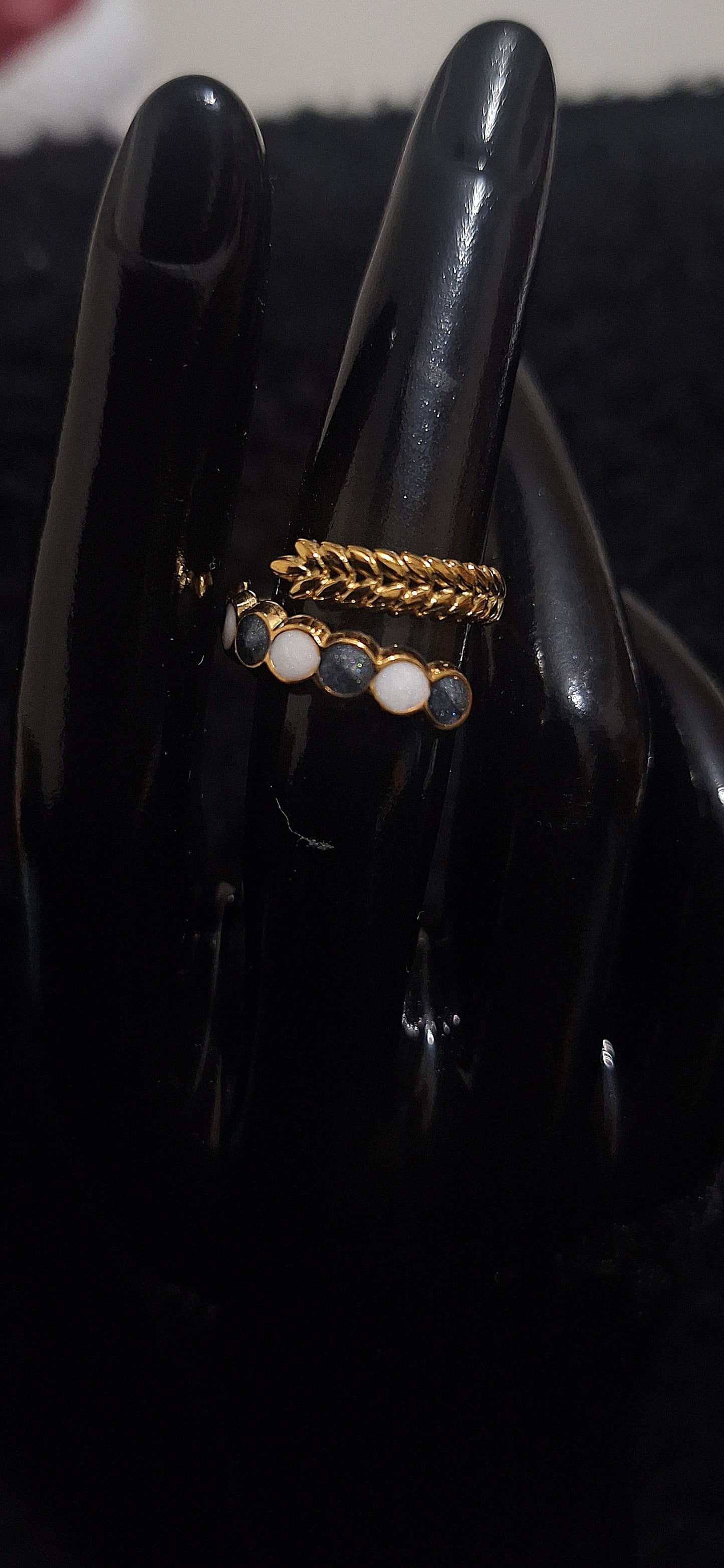 Bague Acier inoxydable - Ajustable - Astrolia✨️