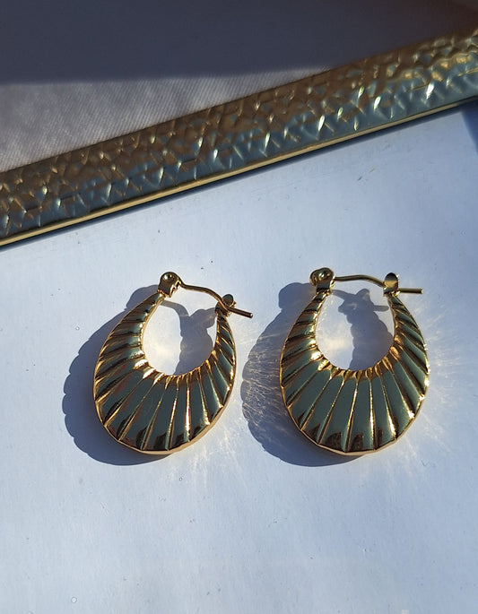 Boucles d'oreilles Shella✨️ - Acier inoxydable