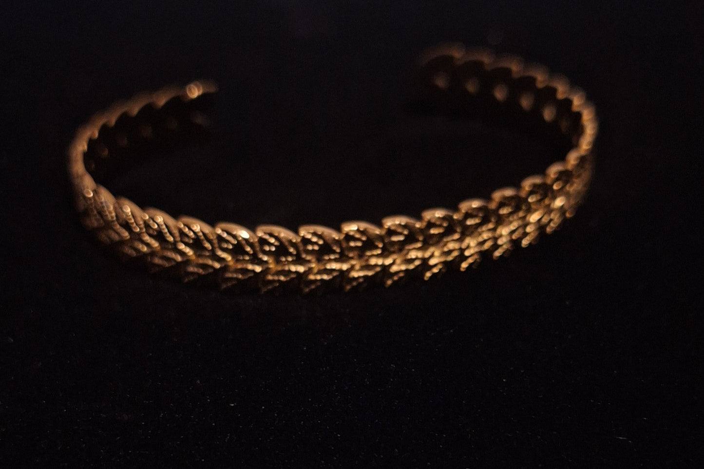 Bracelet Acier inoxydable- Ajustable- Dorine✨️