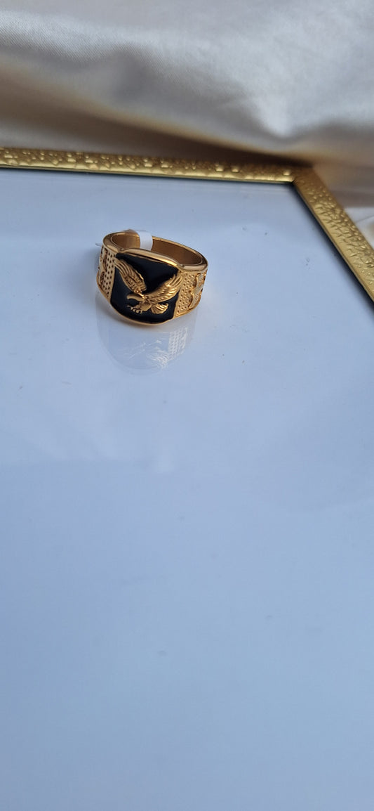 Bague homme aigle