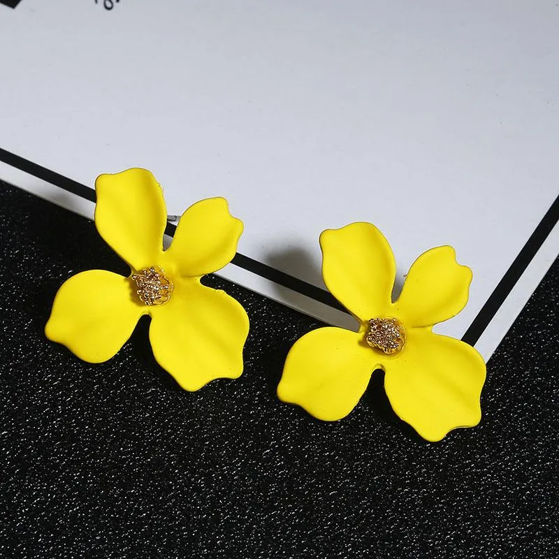 Boucles d'oreilles petite fleur