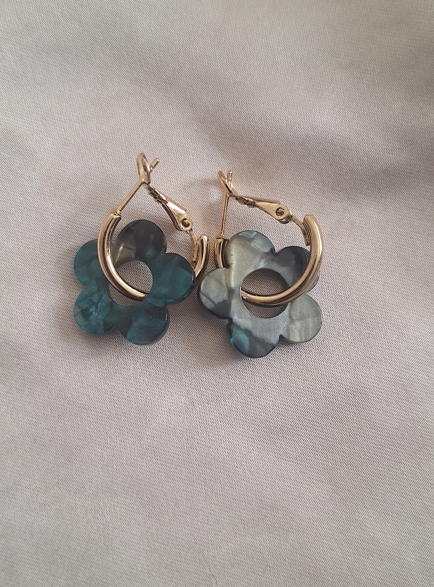 Boucles d'oreilles fleur Acier inoxydable  - Agena✨️