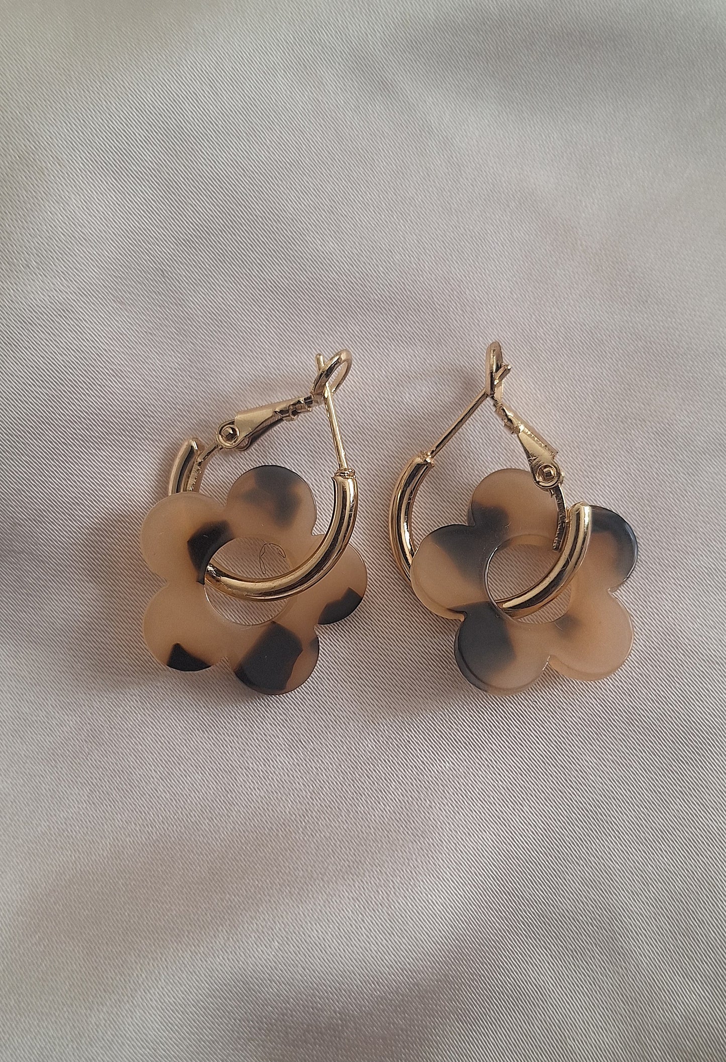 Boucles d'oreilles fleur Acier inoxydable  - Agena✨️