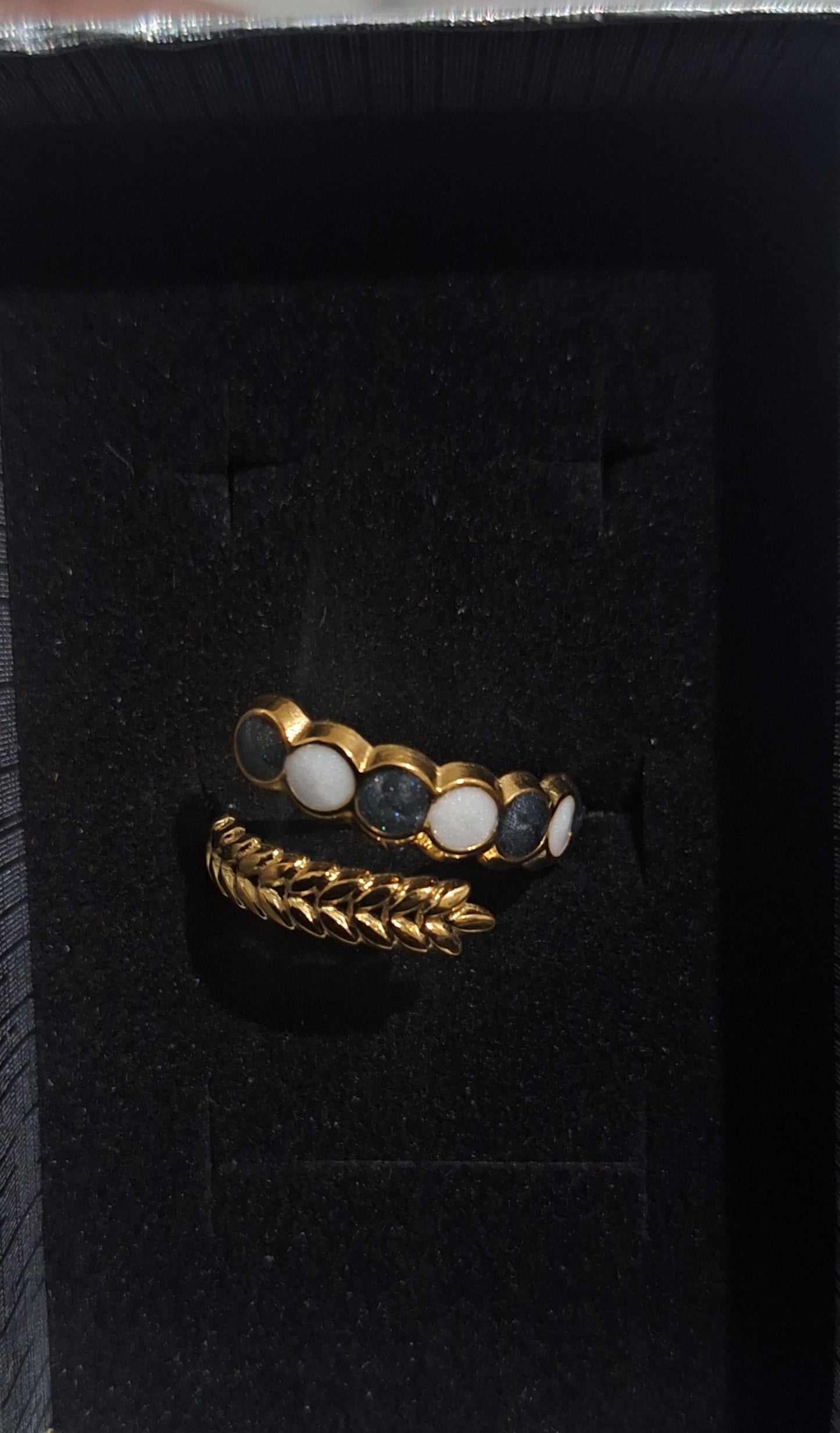 Bague Acier inoxydable - Ajustable - Astrolia✨️