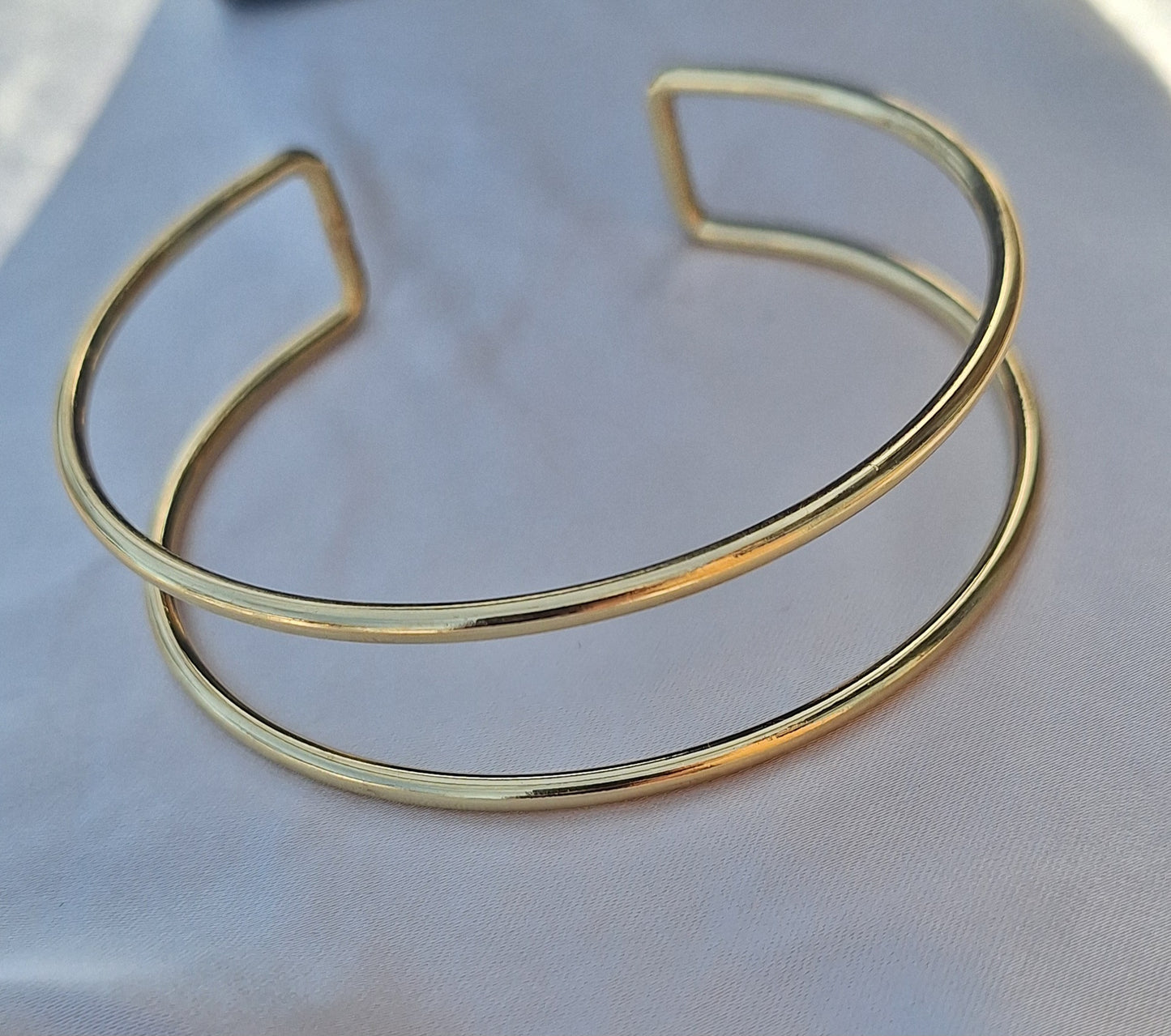 Manchettes bras en acier inoxydable ✨️