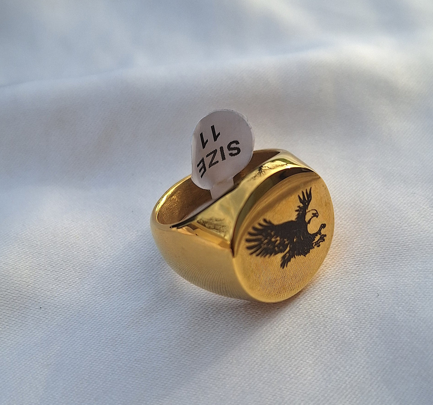 Bague homme Sidar✨️ - Acier inoxydable- Taille 11