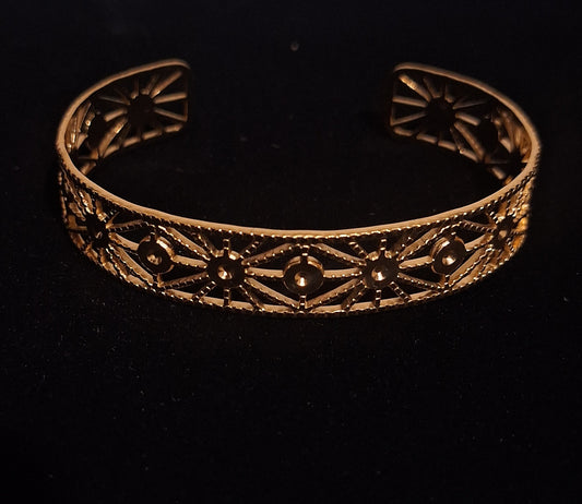 Bracelet Acier inoxydable- Ajustable- Lunelle✨️