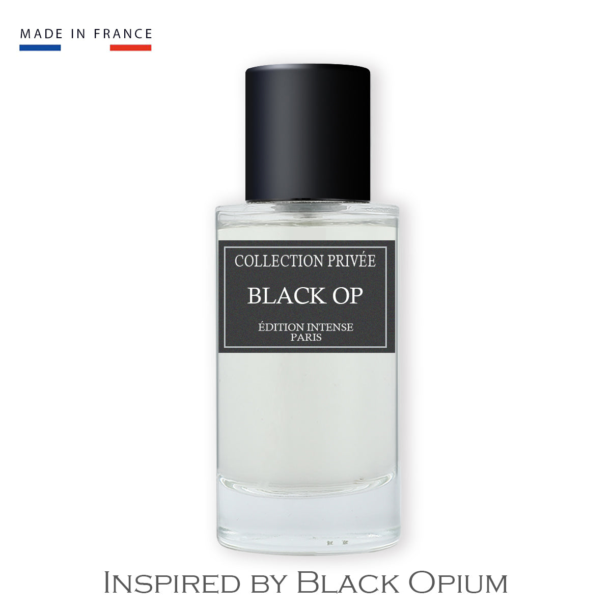 Parfum femme BLACK OP dupe "Black Opium "