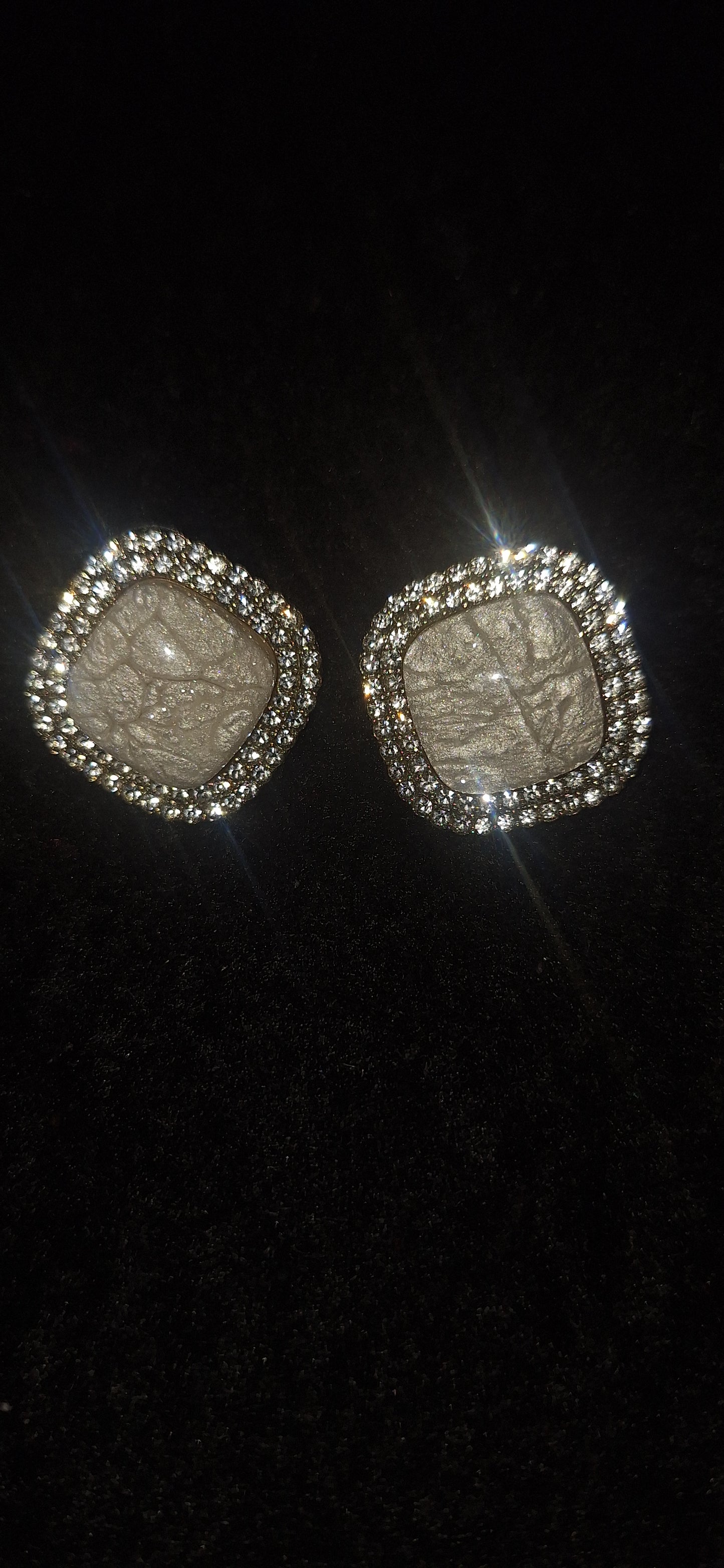 Boucles d'oreilles Strass
